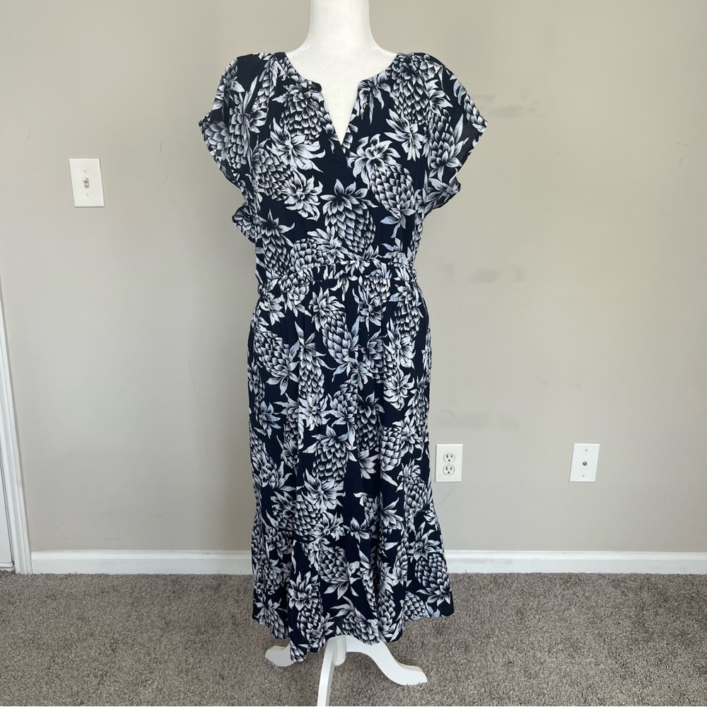 J. Crew midi dress / beach coverup - Picture 3 of 11